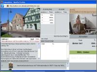 Screenshot der Online Live Auktion.